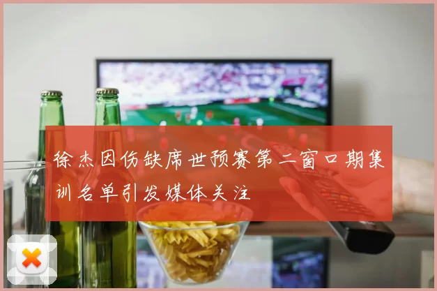 徐杰因伤缺席世预赛第二窗口期集训名单引发媒体关注